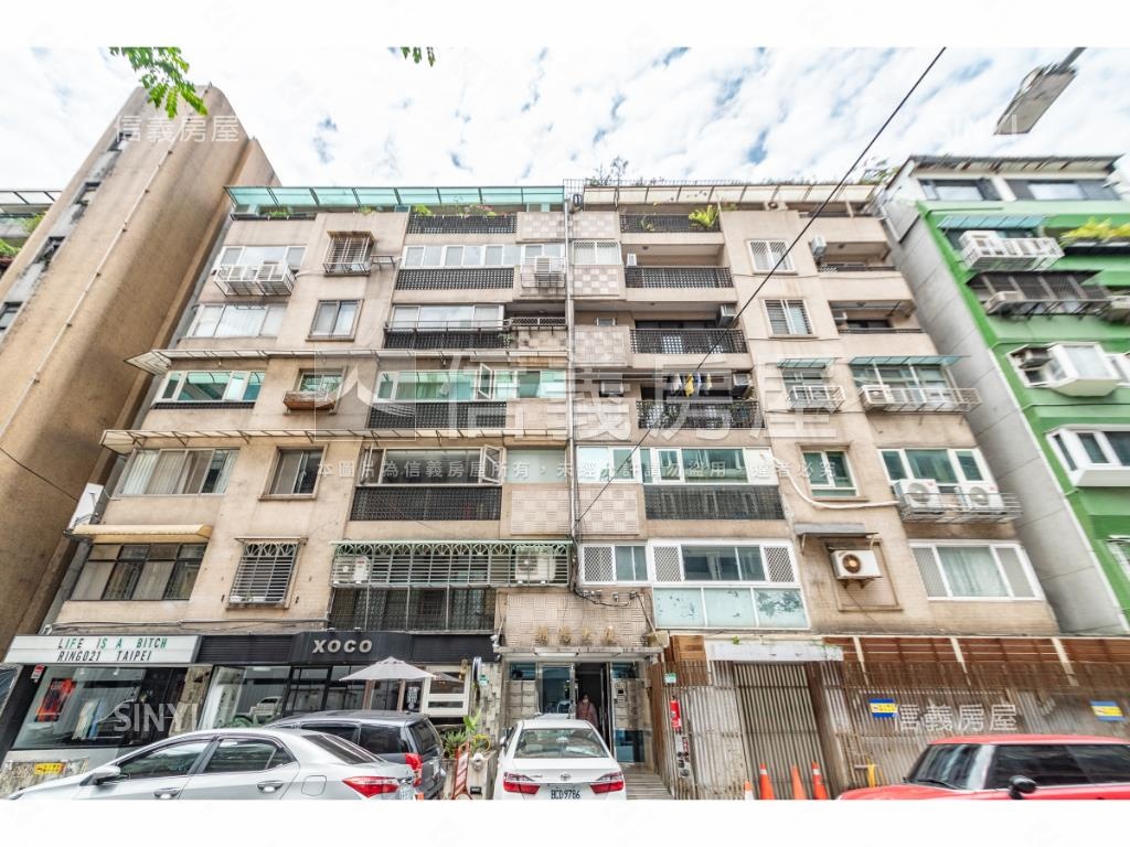 朝陽大廈社區外觀及周邊環境