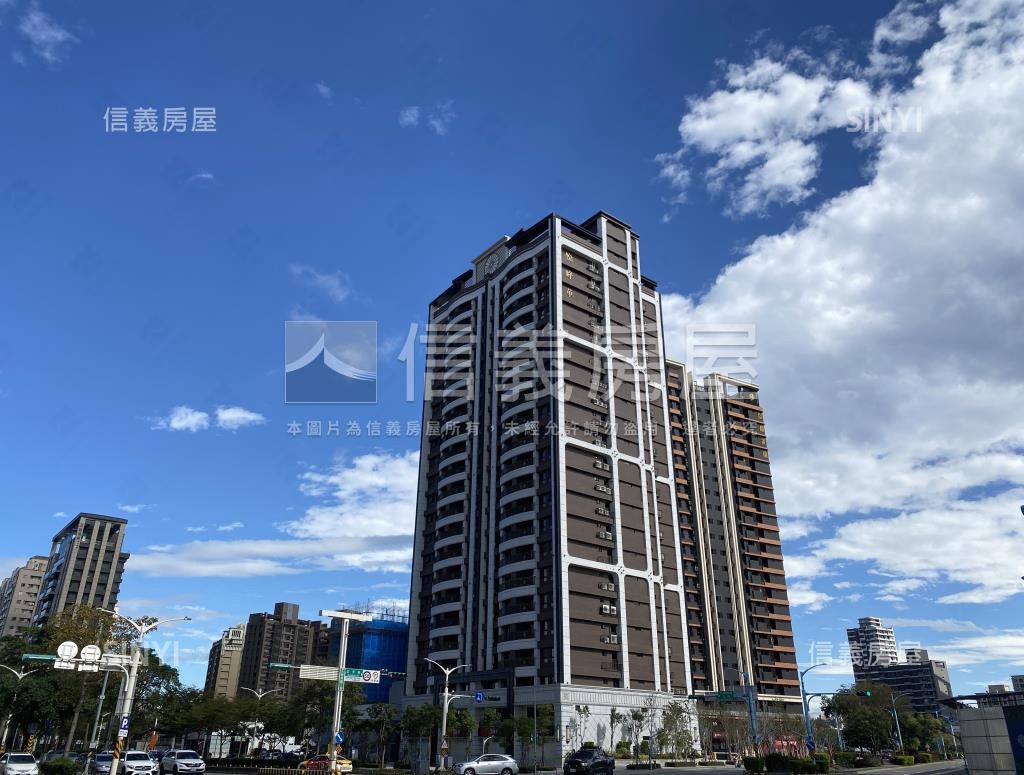 悅峰華社區外觀及周邊環境