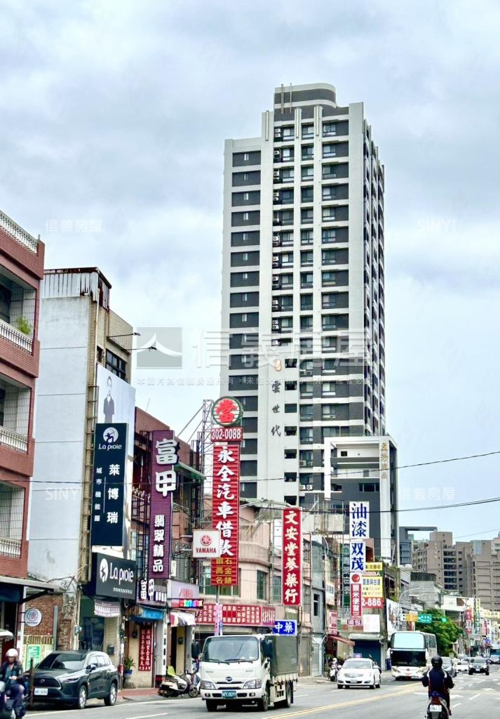 雲世代社區外觀及周邊環境