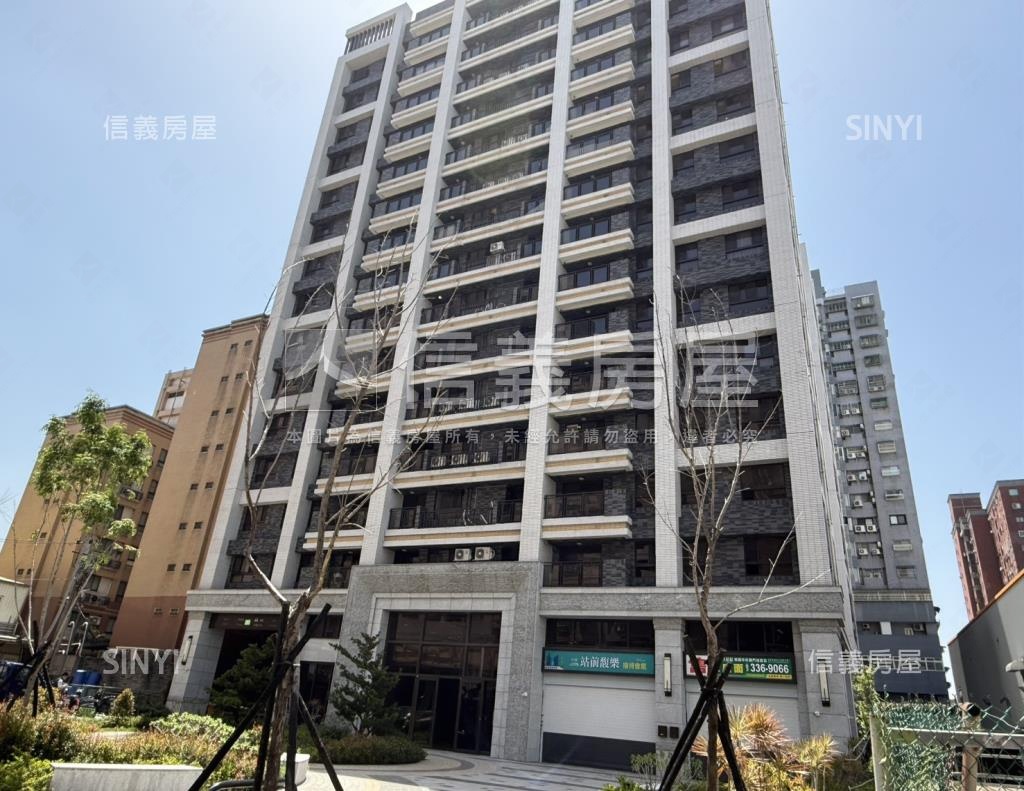 和耀站前馥樂社區外觀及周邊環境