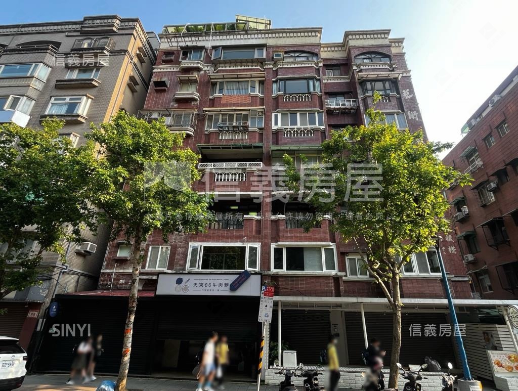 天母東路86號華廈社區外觀及周邊環境