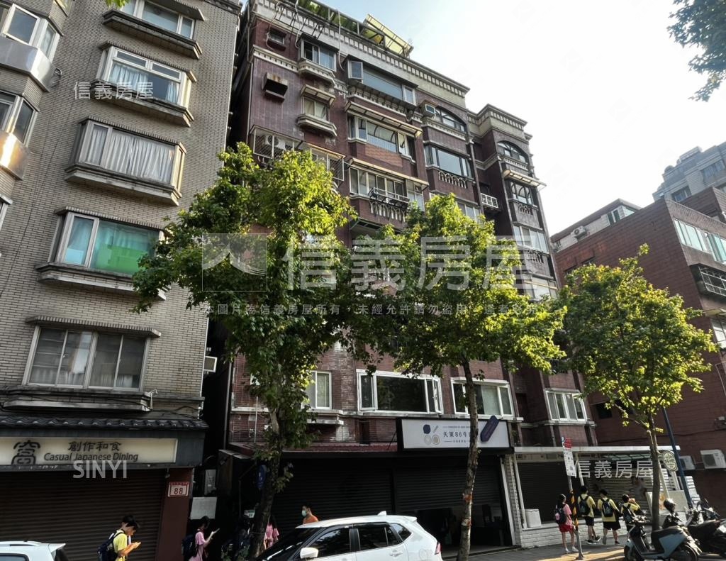 天母東路86號華廈社區外觀及周邊環境