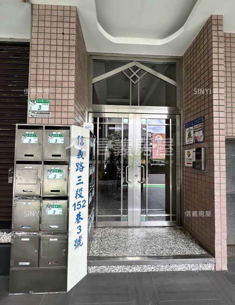 信義路三段152巷華廈社區外觀及周邊環境
