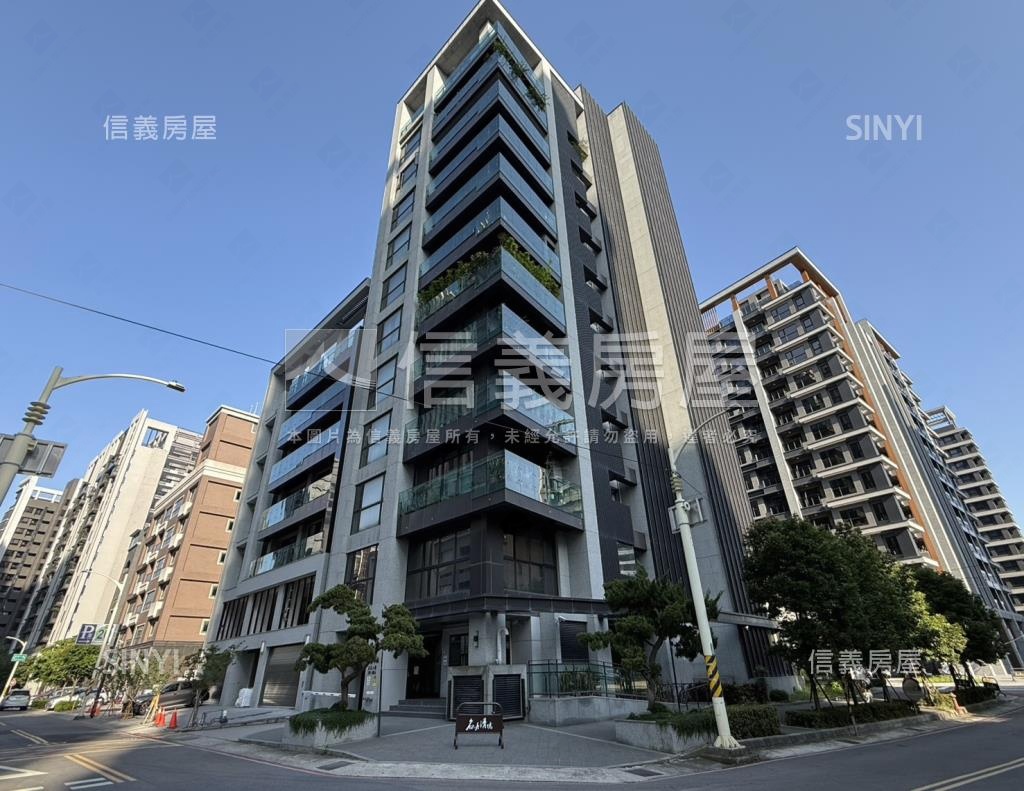 名嘉清境社區外觀及周邊環境