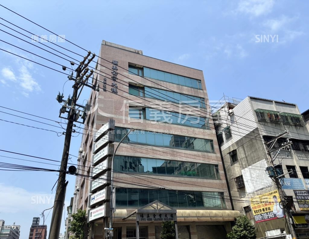福美企業大樓社區外觀及周邊環境