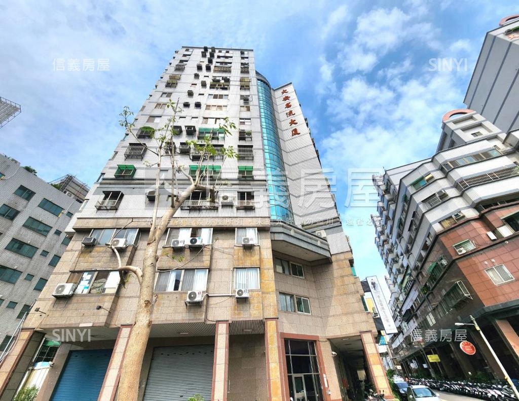 大安名流大廈社區外觀及周邊環境